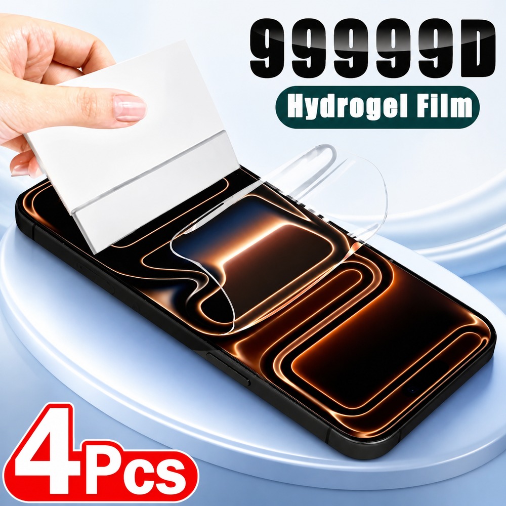 Realme Gt 6 - 4PCS Film Hidrogel Untuk Realme GT