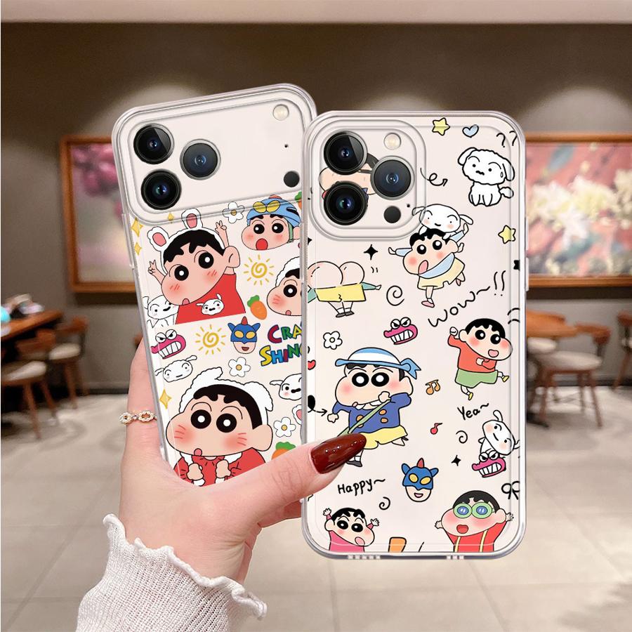 Apple Iphone 16 - Casing Cra-yons Shin-chans untuk iPhone 17