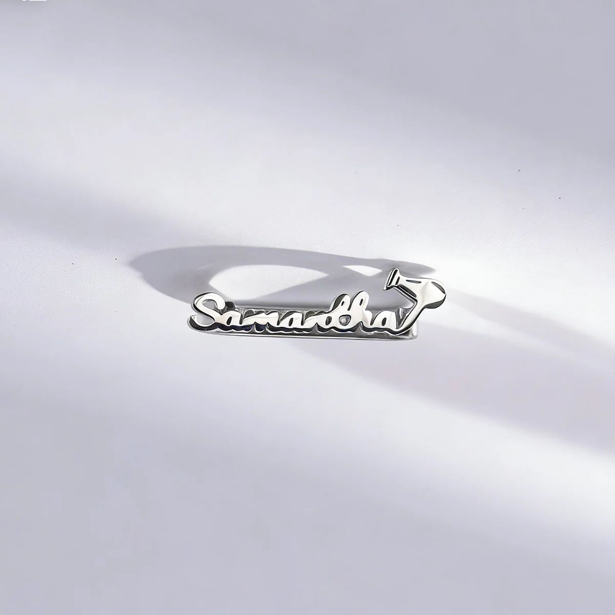 Smartwatch Custom - Chandler Cincin Logam Hias Nama Kustom