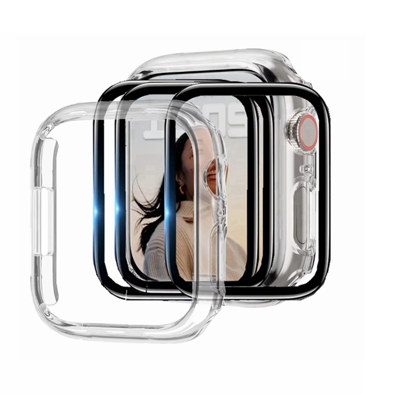 Apple Smartwatch Accessories - 3 Pelindung Layar + 1 Penutup
