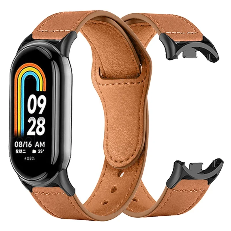 Xiaomi Smartwatch Accessories - Tali Kulit untuk Xiaomi Mi Band