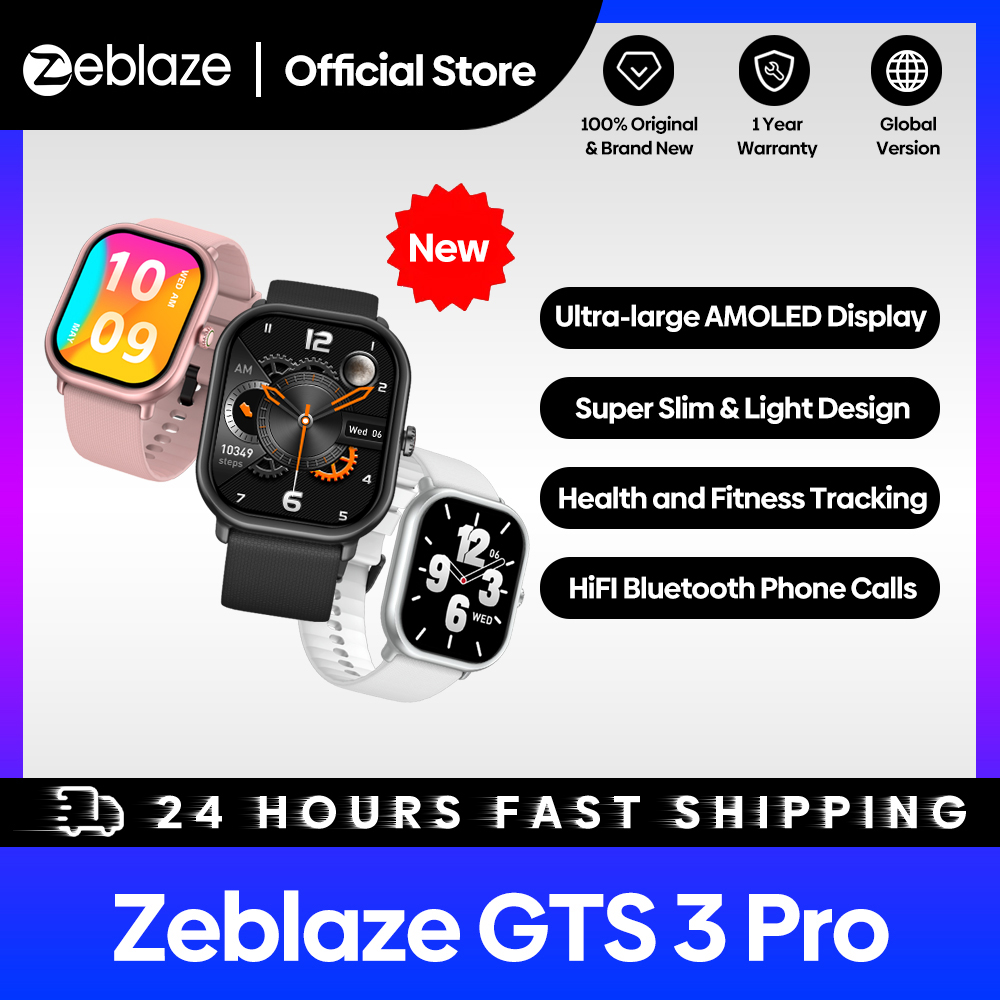 Smartwatch Face - Zeblaze GTS 3 Pro jam tangan