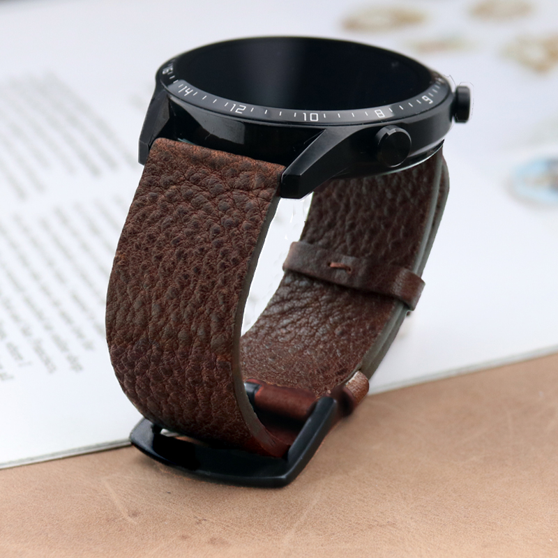 Smartwatch Accessories Shop - Gelang Kulit Tali Jam Tangan 22Mm
