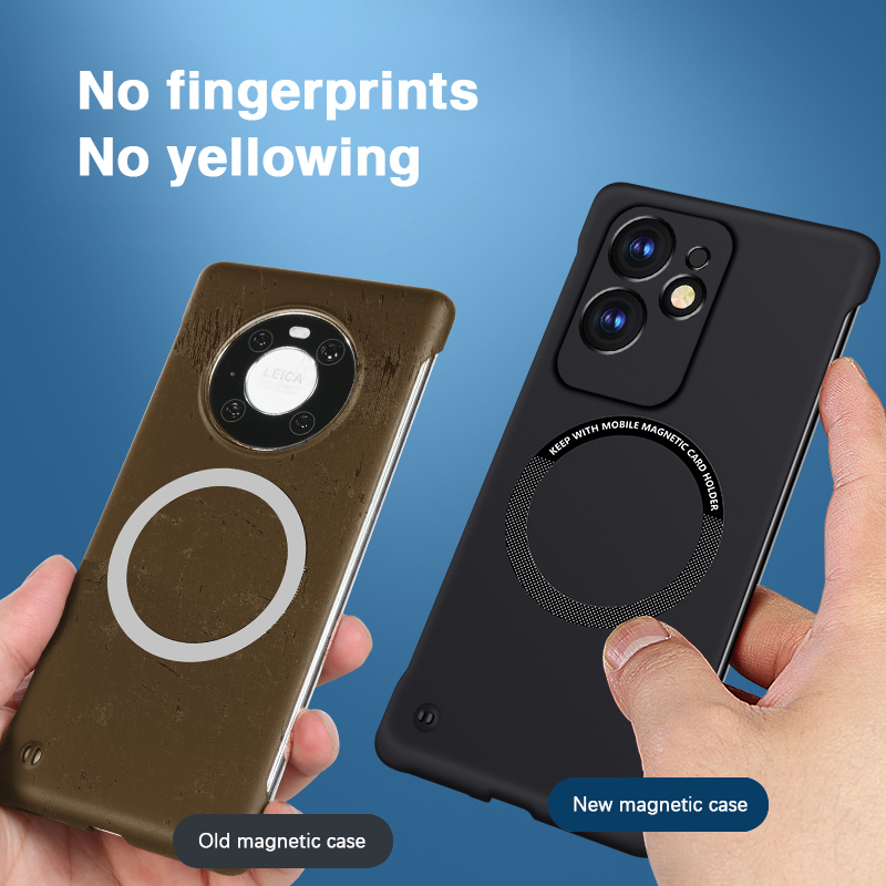 Realme Gt 6 - Casing Ponsel Slim Magnetik Nirkabel untuk