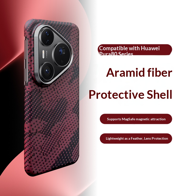 100% Serat Aramid Kevlar Asli  - Huawei Pura 70 ulasan dan harga