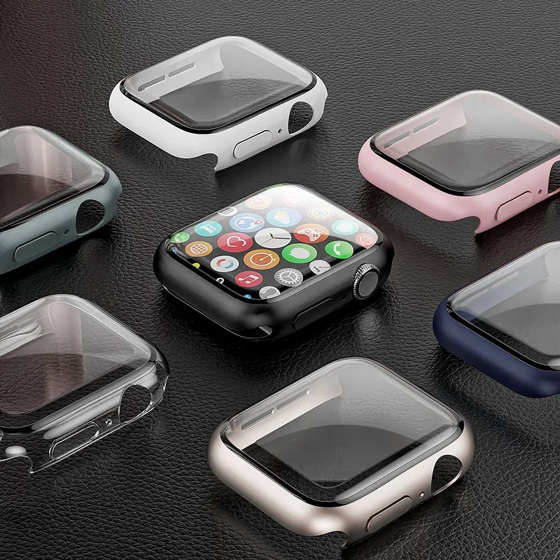 Kaca Antigores + Penutup untuk - Apple Smartwatch Accessories ulasan dan harga