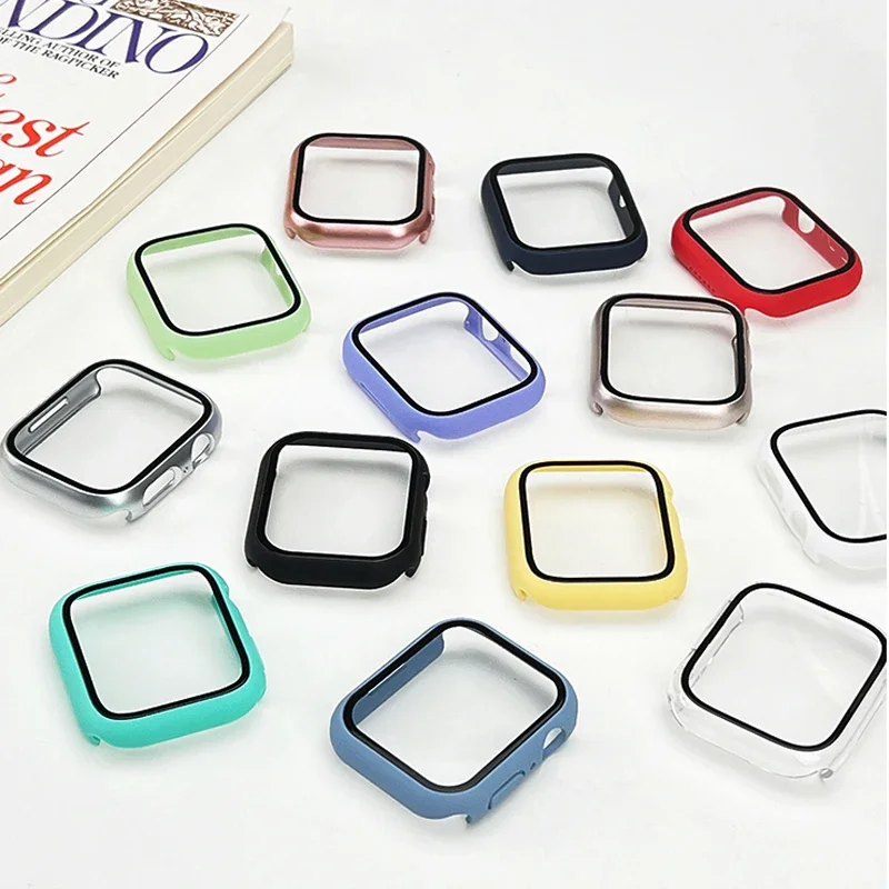 Kaca Antigores + Penutup untuk - Apple Smartwatch Accessories ulasan dan harga