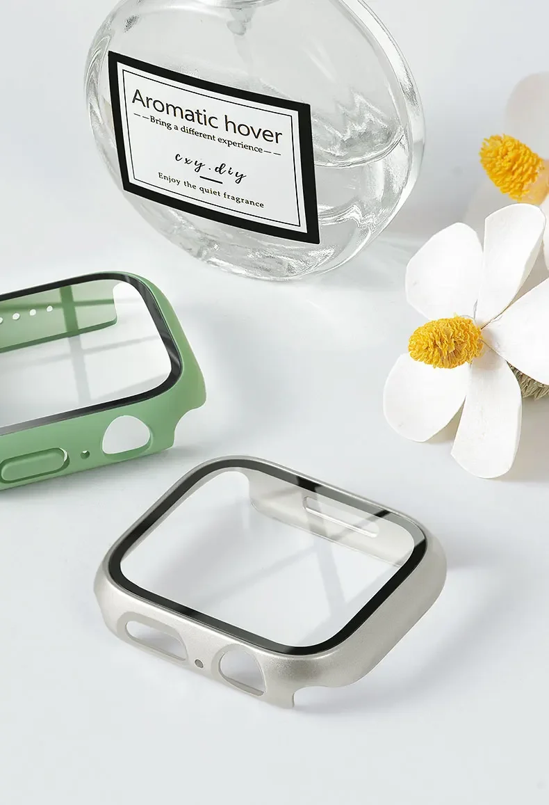 Kaca Antigores + Penutup untuk - Apple Smartwatch Accessories ulasan dan harga