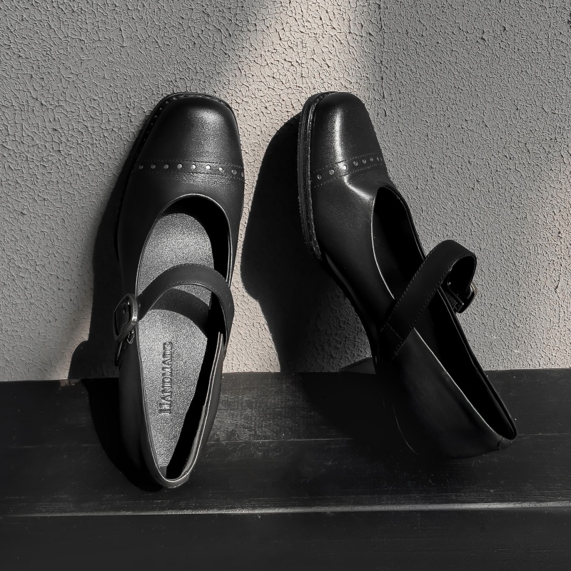 Sepatu Pumps Wanita Drestrive  - Leather Classic Strap ulasan dan harga