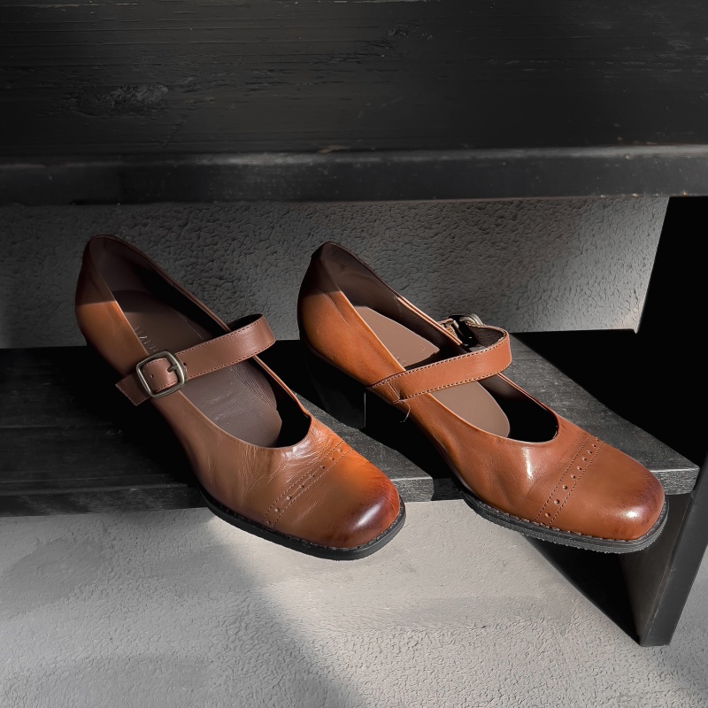 Sepatu Pumps Wanita Drestrive  - Leather Classic Strap ulasan dan harga