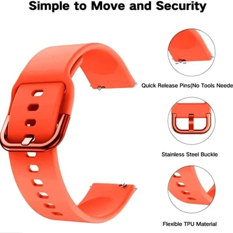 Pita 20mm/22mm untuk Amazfit G - Titan Smartwatch Accessories ulasan dan harga