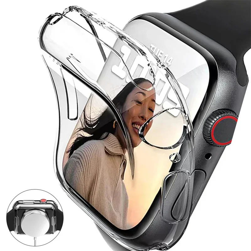 Penutup Transparan untuk Casin - Apple Smartwatch Accessories ulasan dan harga