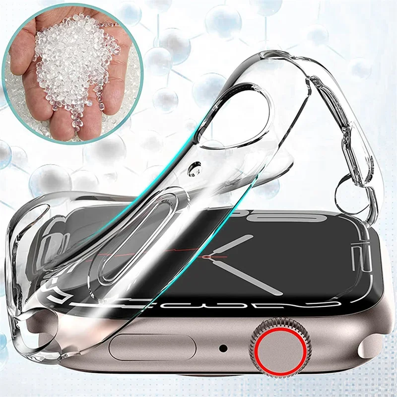Penutup Transparan untuk Casin - Apple Smartwatch Accessories ulasan dan harga