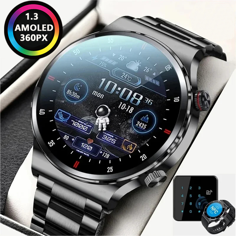 Jam Tangan Pintar GPS ECG+PPG  - Smartwatch Face ulasan dan harga