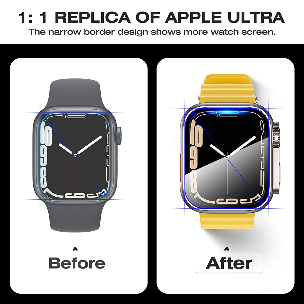 Pelindung layar untuk Apple Wa - Apple Smartwatch Accessories ulasan dan harga