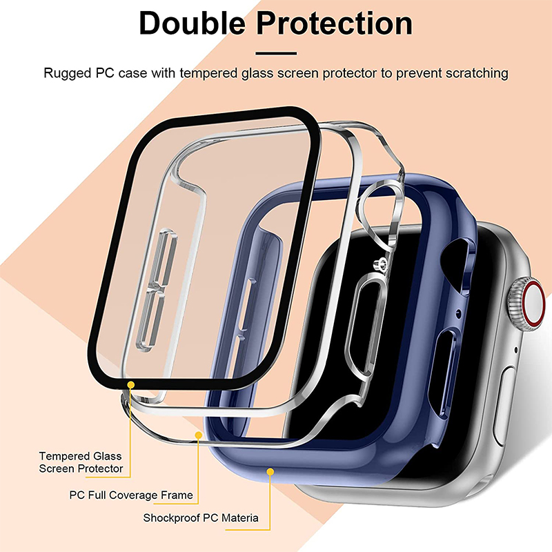 Sarung pelindung layar bumper  - Apple Smartwatch Accessories ulasan dan harga