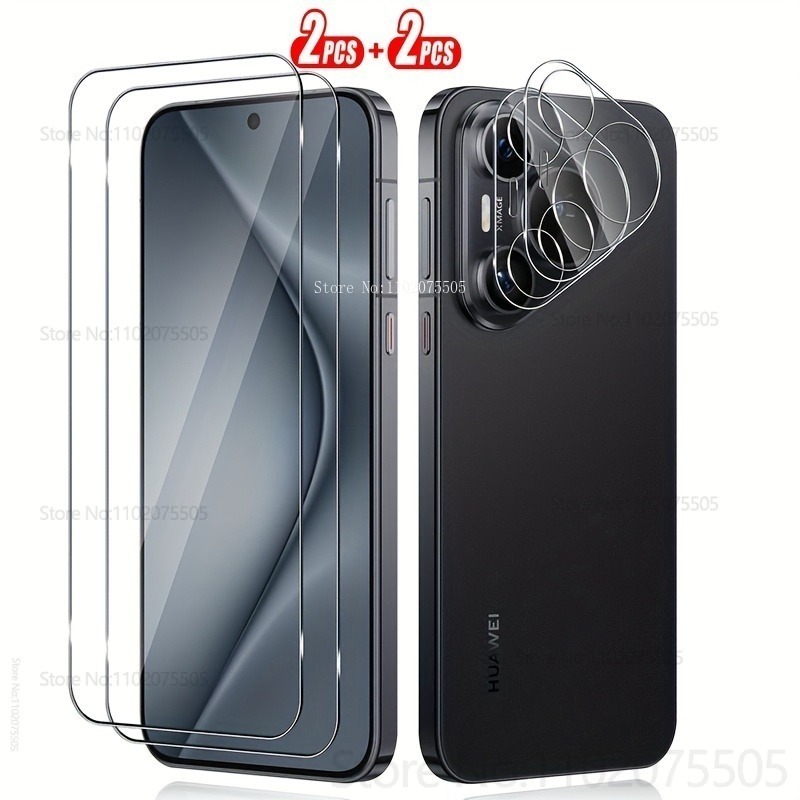 [4-In-1]2 Buah Kaca Tempered C - Huawei Pura 70 ulasan dan harga
