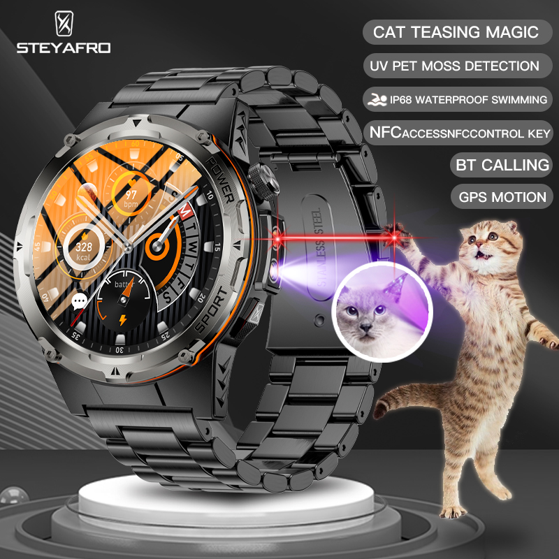 Jam Tangan Pintar Militer NFC  - Smartwatch Face ulasan dan harga