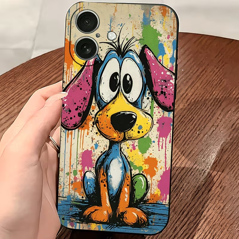 Casing HP TPU Motif Anjing War - Apple Iphone 16 ulasan dan harga