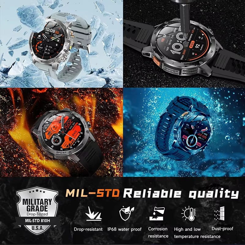 Jam Tangan Pintar Militer T-Re - Smartwatch Store ulasan dan harga