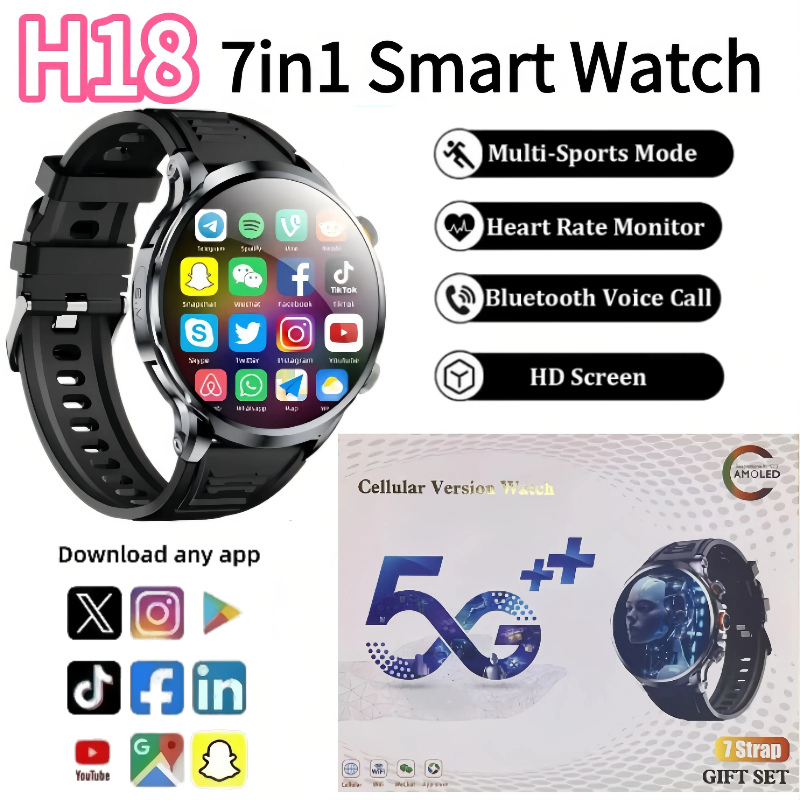 H18 Smartwatch Android Baru 4G - Smartwatch Store ulasan dan harga
