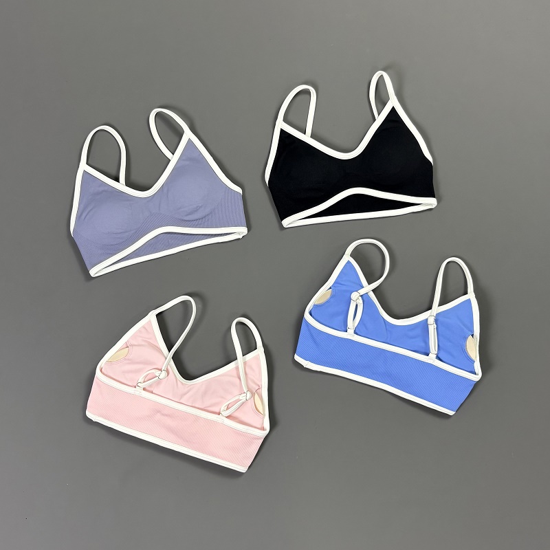 Bra Yoga Wanita Contrastline V - Rugged Sport Strap ulasan dan harga