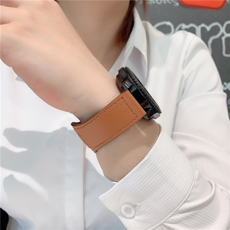 Tali jam kulit untuk Samsung G - Titan Smartwatch Accessories ulasan dan harga