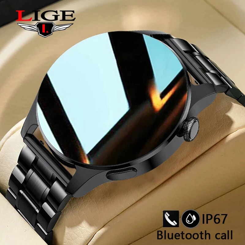LIGE Jam Tangan Pintar Panggil - Smartwatch Face ulasan dan harga
