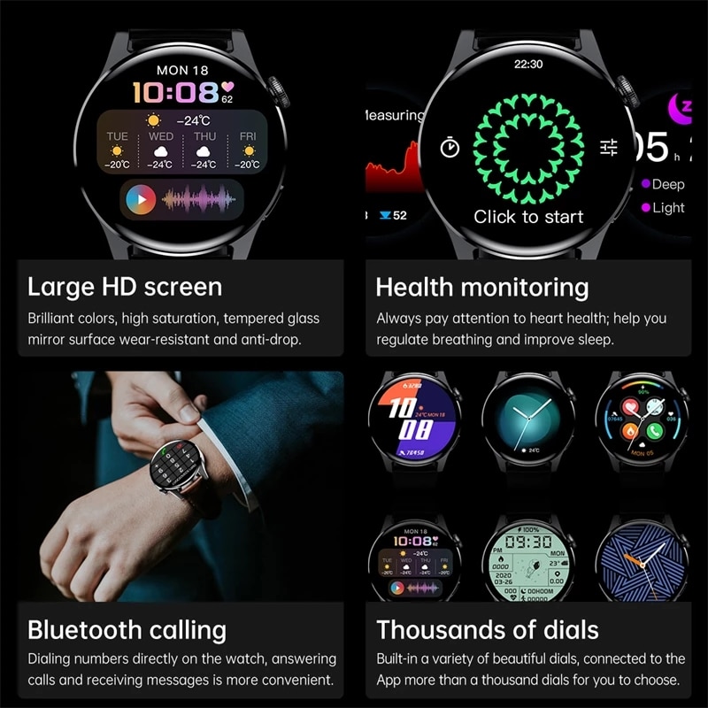 LIGE Jam Tangan Pintar Panggil - Smartwatch Face ulasan dan harga