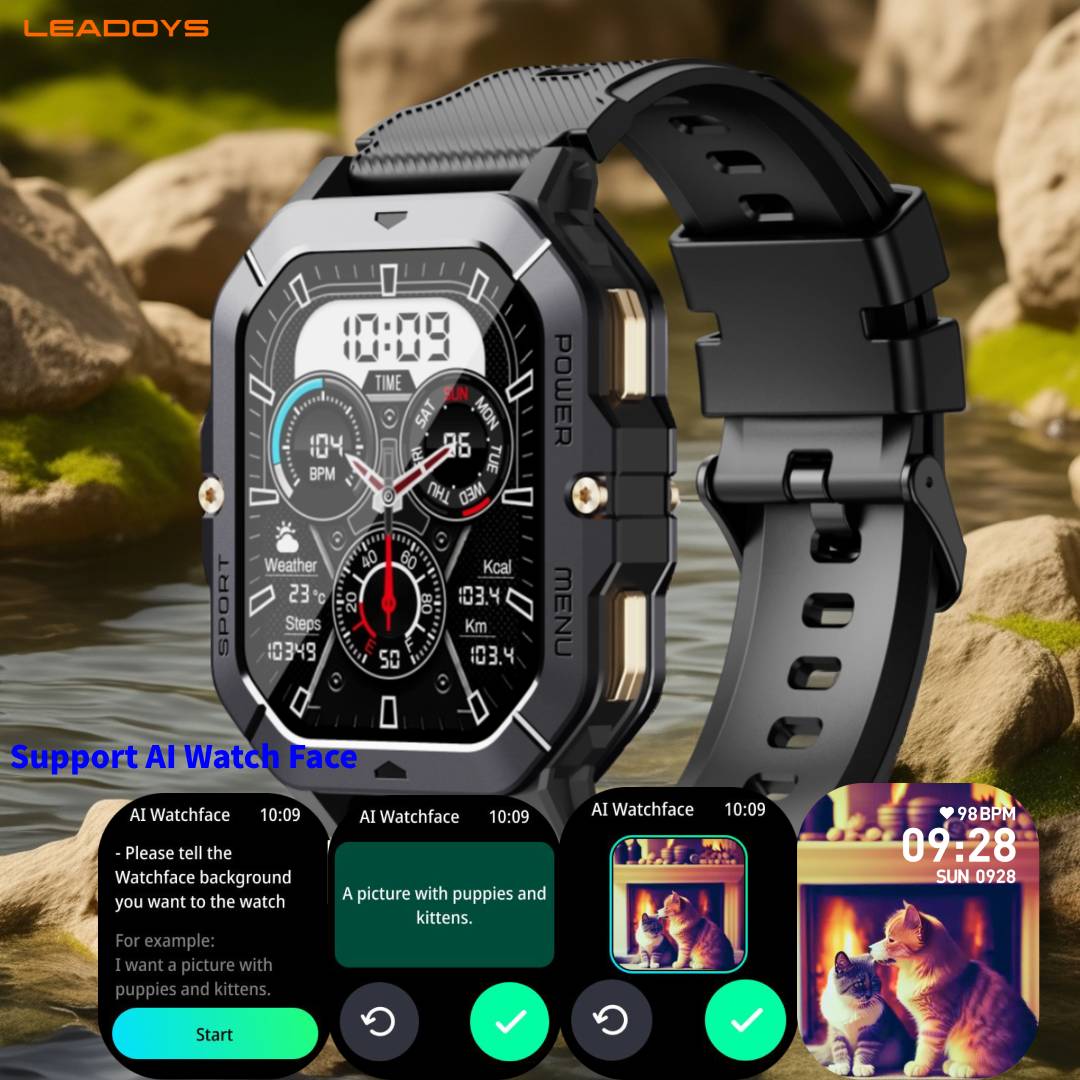 Jam Tangan Pintar Leadoys C28, - Smartwatch Face ulasan dan harga