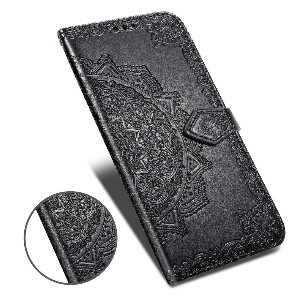 Casing Magnet Flip 3D Mandala  - Realme Gt 6 ulasan dan harga