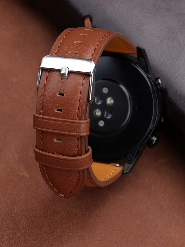 Tali jam kulit asli 22mm, untu - Smartwatch Accessories Shop ulasan dan harga