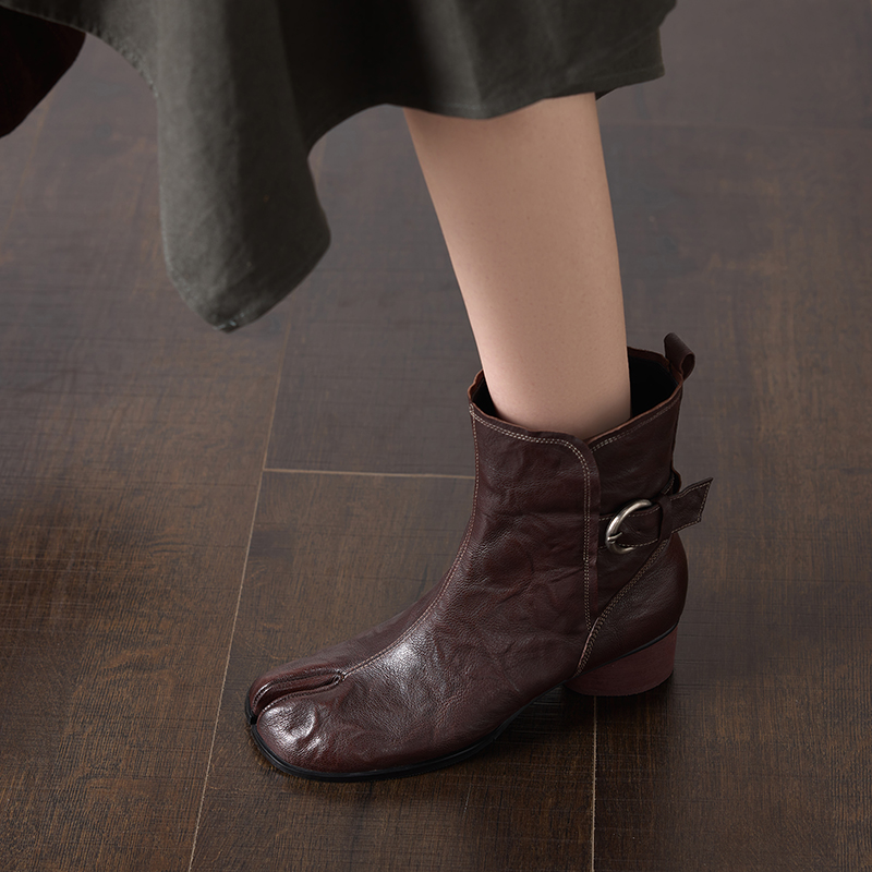 Sepatu Bot Ankle Tabi Kulit Do - Leather Classic Strap ulasan dan harga