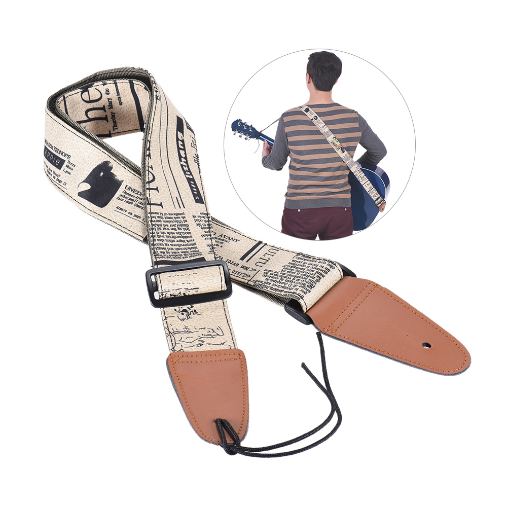 Nyaman disesuaikan gitar tali  - Leather Classic Strap ulasan dan harga