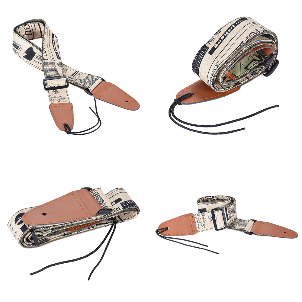 Nyaman disesuaikan gitar tali  - Leather Classic Strap ulasan dan harga
