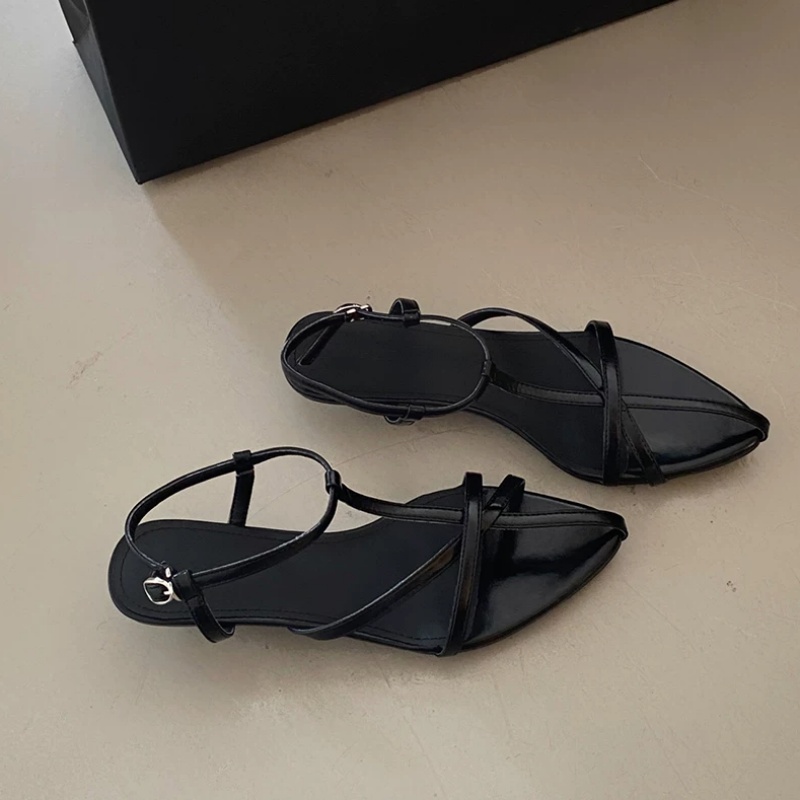 Sandal Wanita Kulit Paten Hita - Leather Classic Strap ulasan dan harga