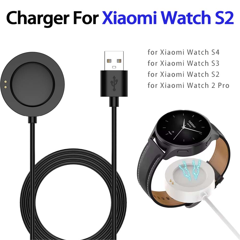 Kabel Pengisian Daya USB Magne - Xiaomi Smartwatch S3 Accessories ulasan dan harga