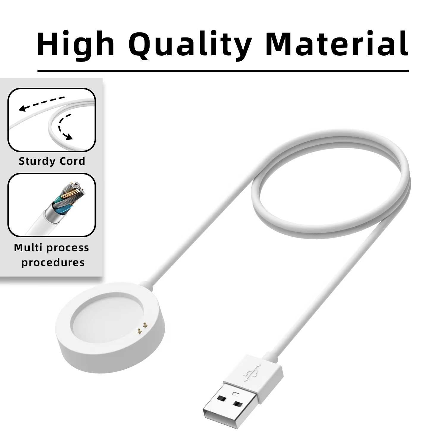 Kabel Pengisian Daya USB Magne - Xiaomi Smartwatch S3 Accessories ulasan dan harga