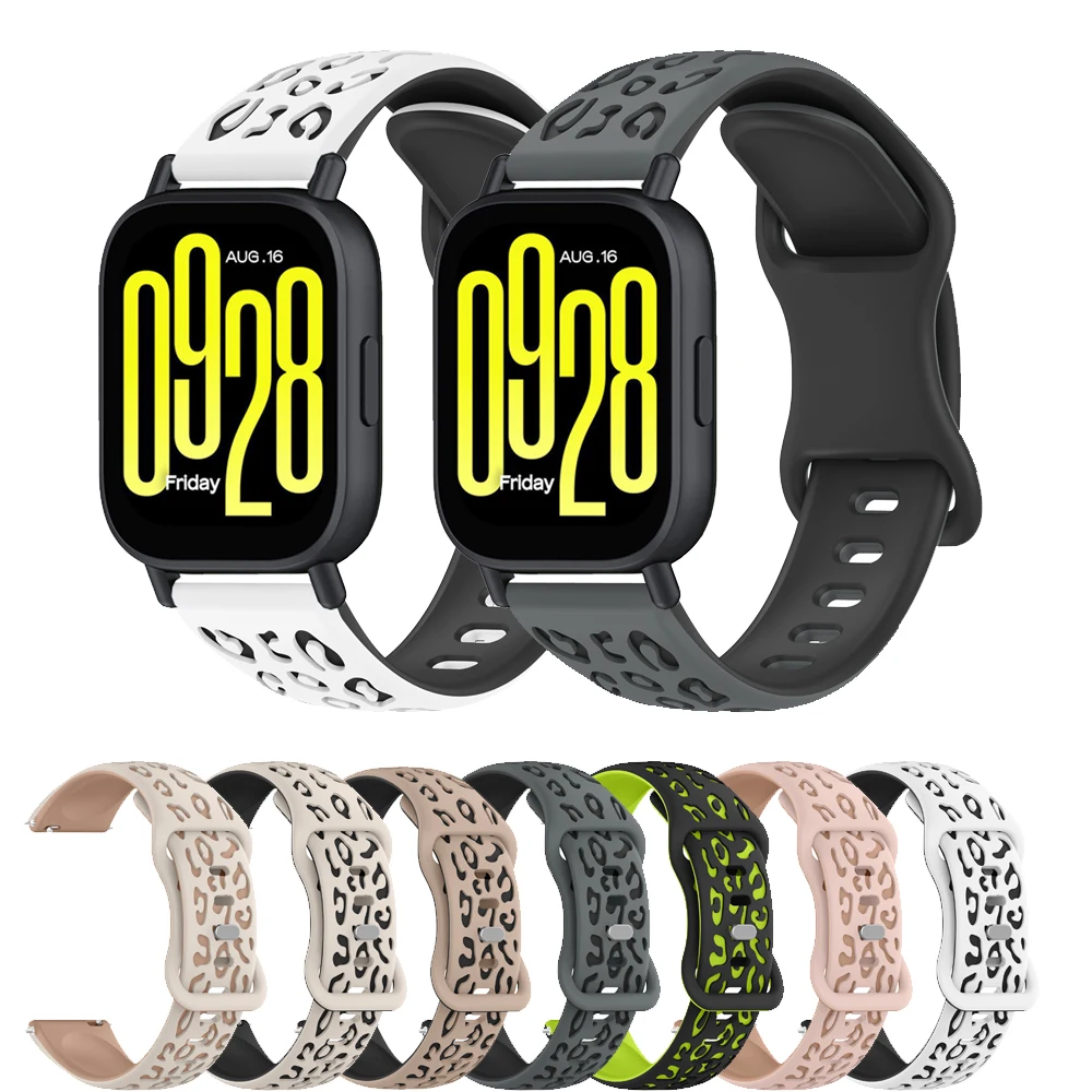 Tali Macan Tutul Silikon untuk - Xiaomi Smartwatch S3 Accessories ulasan dan harga