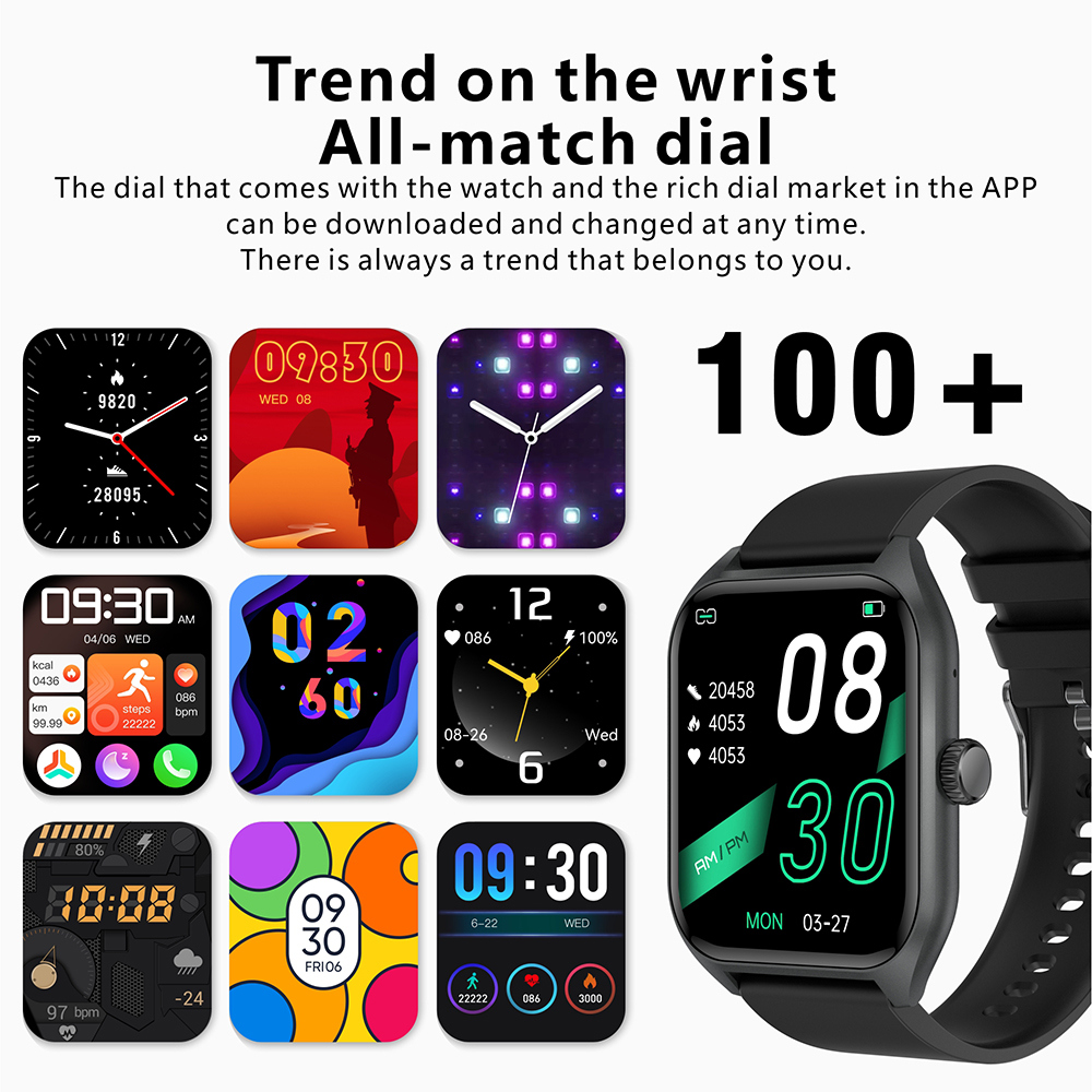 Jam Tangan Pintar Pria Wanita  - Smartwatch Custom ulasan dan harga