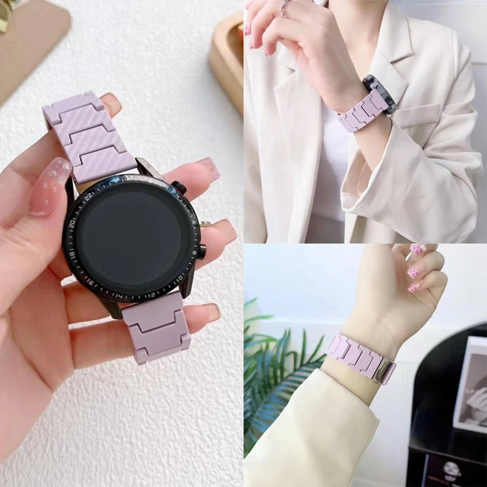 Tali serat karbon untuk Samsun - Titan Smartwatch Accessories ulasan dan harga