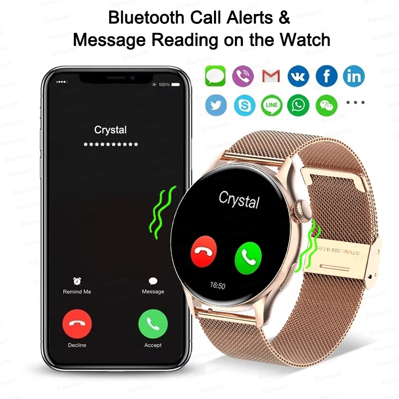 Jam Tangan Pintar Wanita 2026N - Smartwatch Face ulasan dan harga