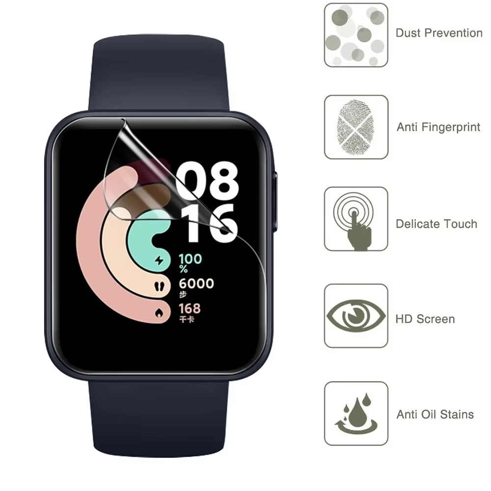 Hydrogel Film untuk Xiaomi Red - Xiaomi Smartwatch Accessories ulasan dan harga