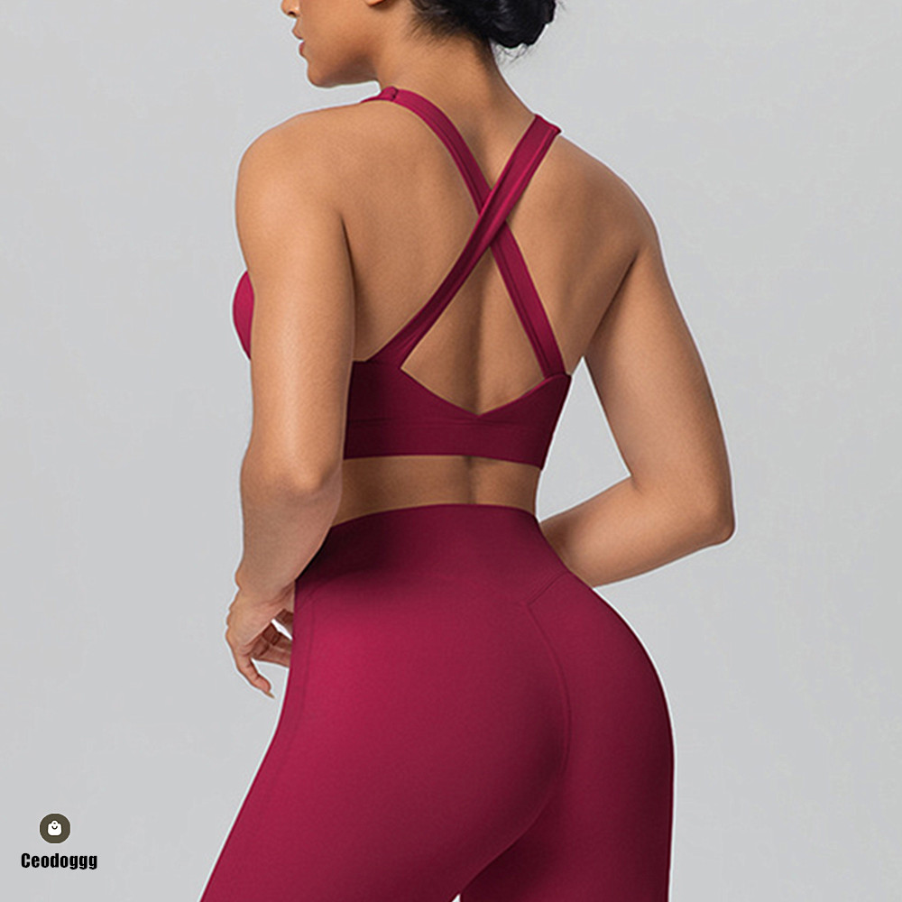 Bra Yoga Tali Silang di Bahu,  - Rugged Sport Strap ulasan dan harga